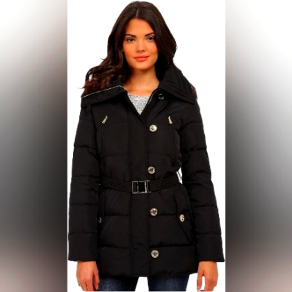 Michael Kors Faux fur lined hooded jacket